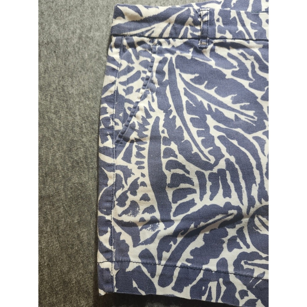 Joe Fresh Chino Shorts Women's Size 16 Tropical Print - Picture 4 of 10